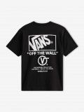 T-shirt Vans Stockpile Preta T-shirt Vans Stockpile Preta