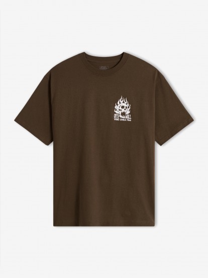 Vans Off The Wall Fever Brown T-shirt