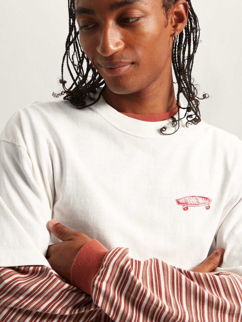 Camiseta Vans Premium Full Deck Blanca