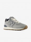 New Balance U574 V2 Grey and Blue Sneakers
