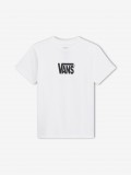 T-shirt Vans Stretch Logo Kids Branca T-shirt Vans Stretch Logo Kids Branca