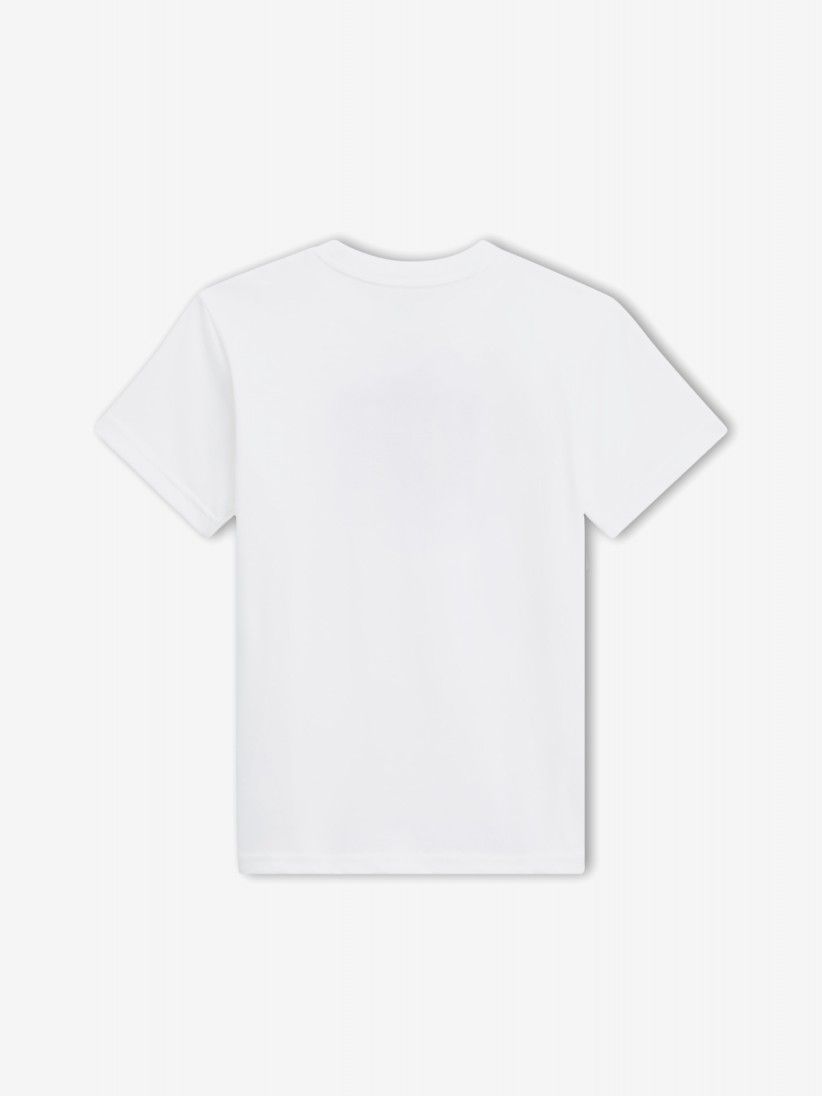 T-shirt Vans Stretch Logo Kids Branca T-shirt Vans Stretch Logo Kids Branca