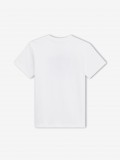 T-shirt Vans Stretch Logo Kids Branca T-shirt Vans Stretch Logo Kids Branca