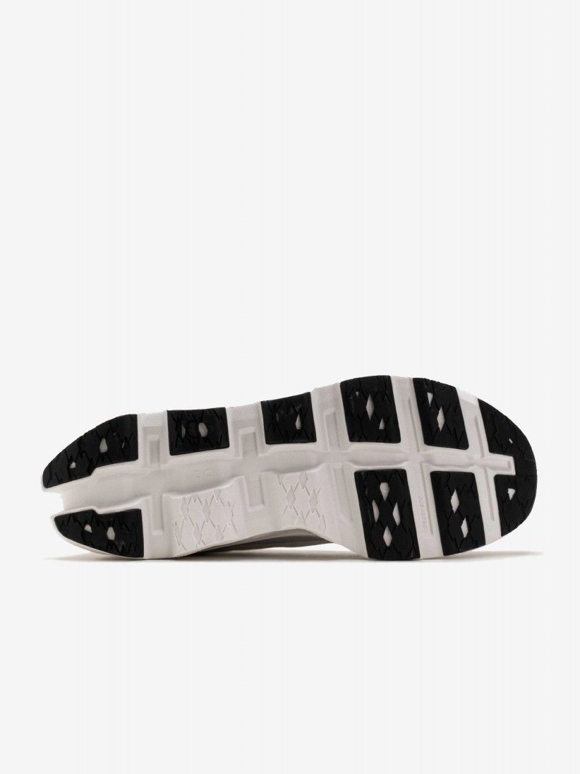 On Running Cloudmonster 3 White, Grey and Black Running Trainers