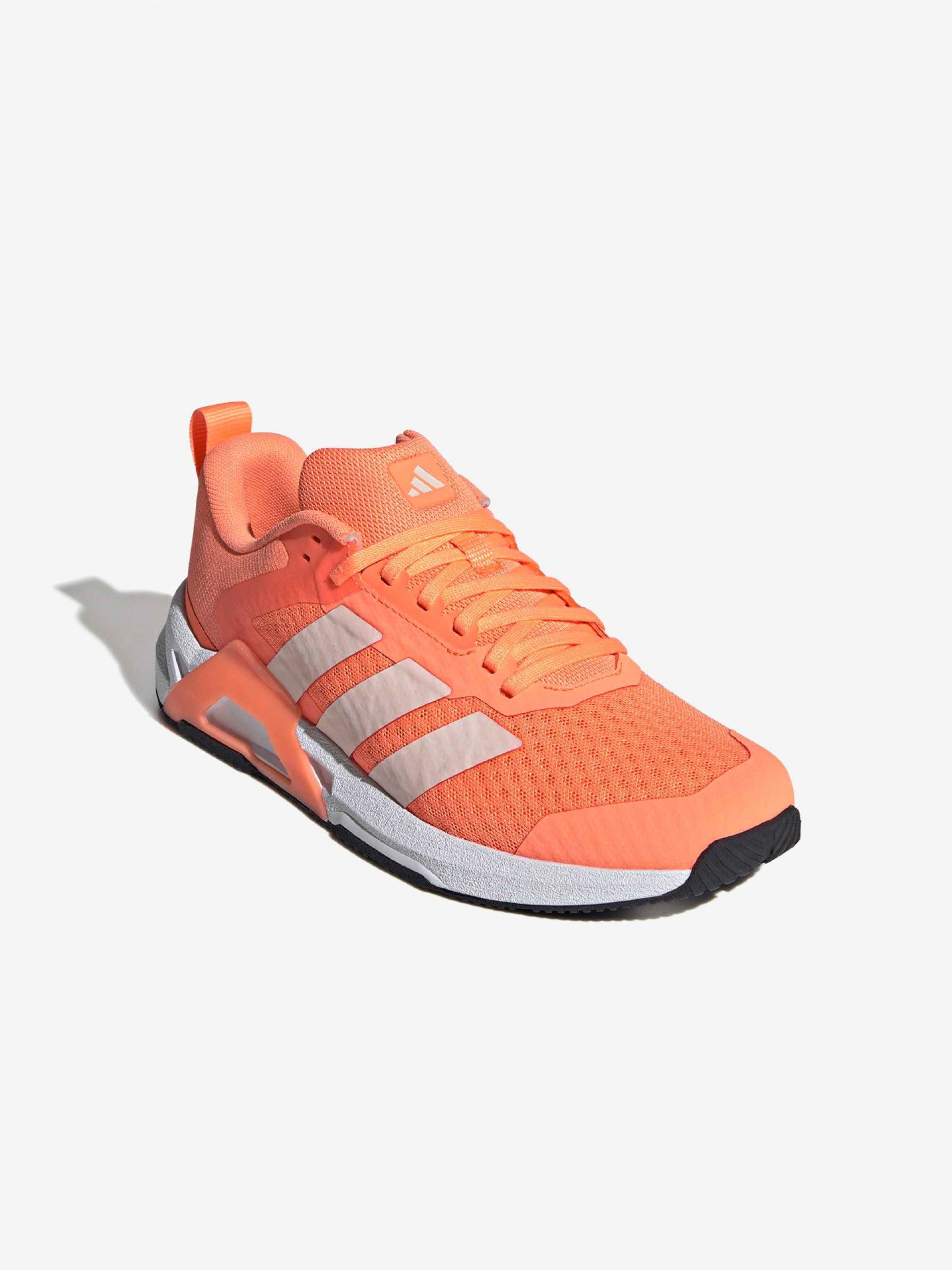 Zapatillas de Entrenamiento Adidas Dropset Control W Naranja y Blancas