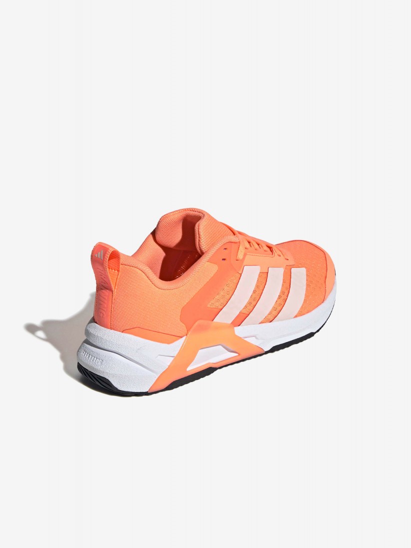 Sapatilhas de Treino Adidas Dropset Control W Laranja e Brancas