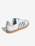 Sapatilhas Adidas Samba OG W Brancas, Prateadas e Bege Sapatilhas Adidas Samba OG W Brancas, Prateadas e Bege