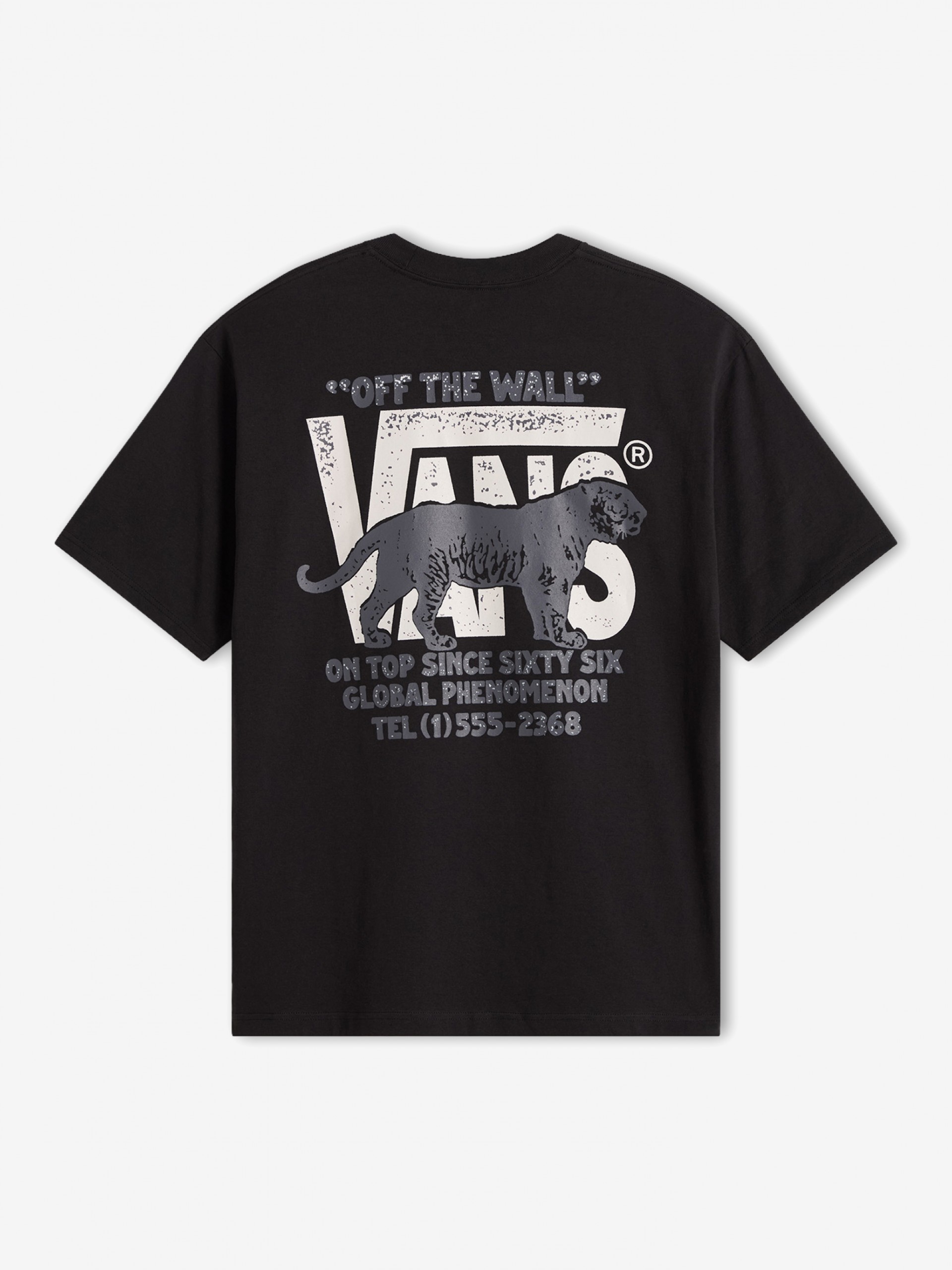T-shirt Vans Awaken Tiger Preta