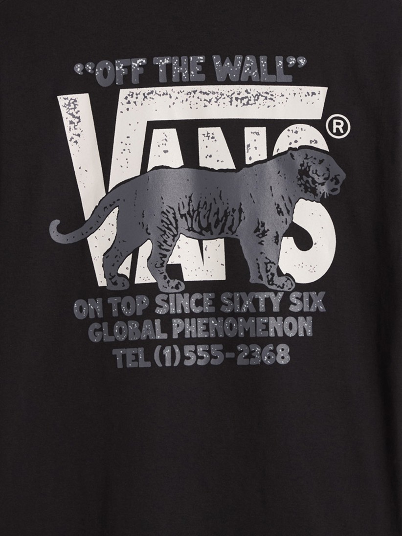 Vans Awaken Tiger Black T-shirt