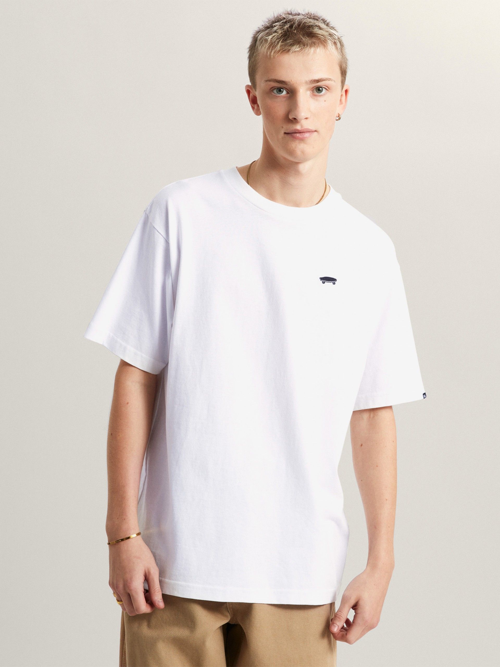 T-shirt Vans Salton Loose Branca