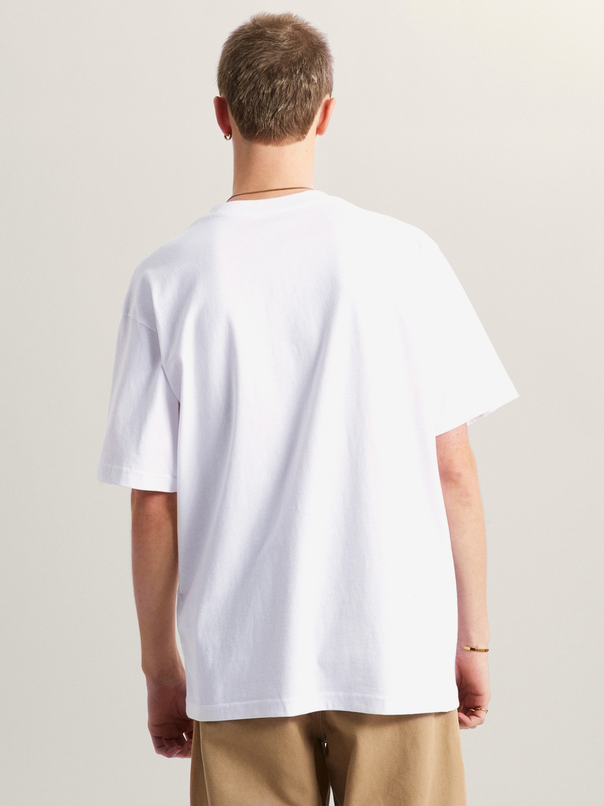 T-shirt Vans Salton Loose Branca