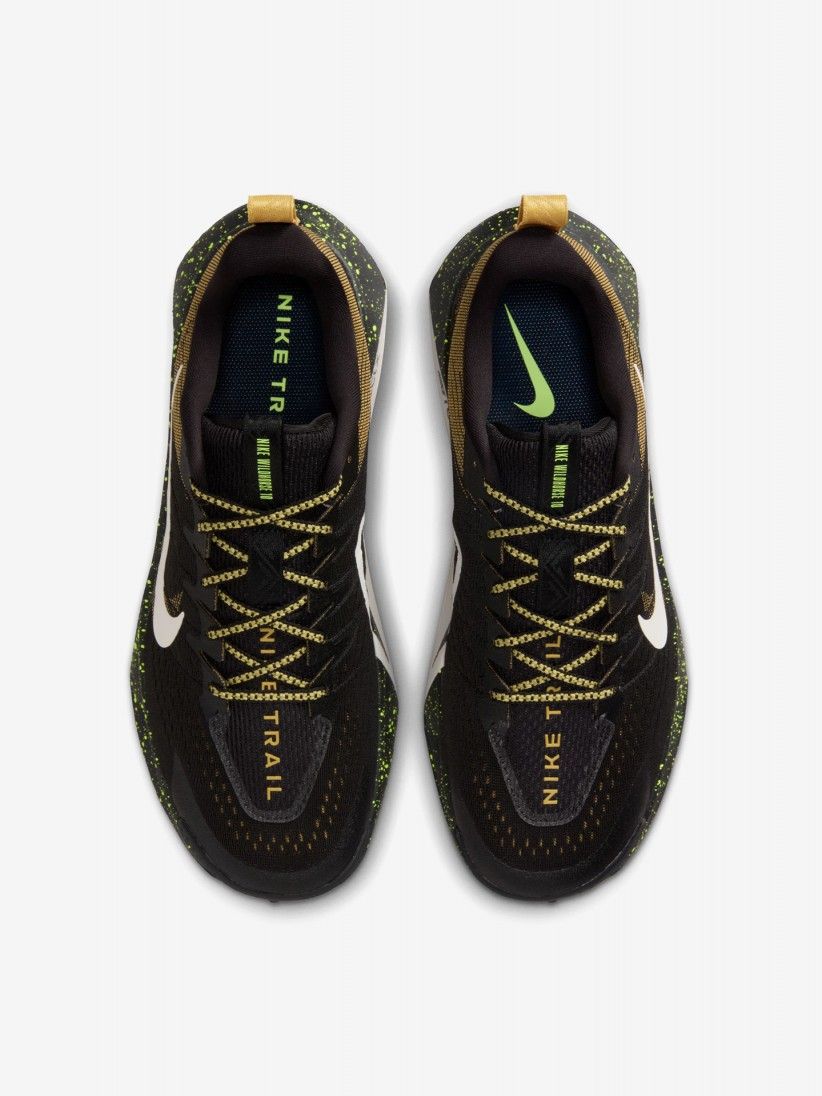 Zapatillas de Trail Nike Wildhorse 10 Negras y Verdes Para Hombre
