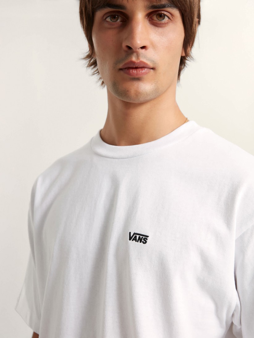 T-shirt Vans Left Chest II Loose Branca
