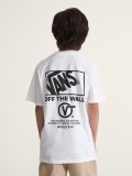 Vans Stacked Hi Kids White T-shirt