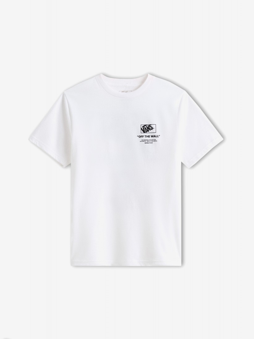 Vans Stacked Hi Kids White T-shirt