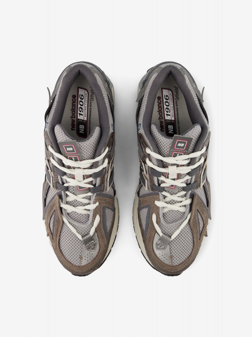 Sapatilhas New Balance U1906A V1 Cinzentas e Castanhas Sapatilhas New Balance U1906A V1 Cinzentas e Castanhas