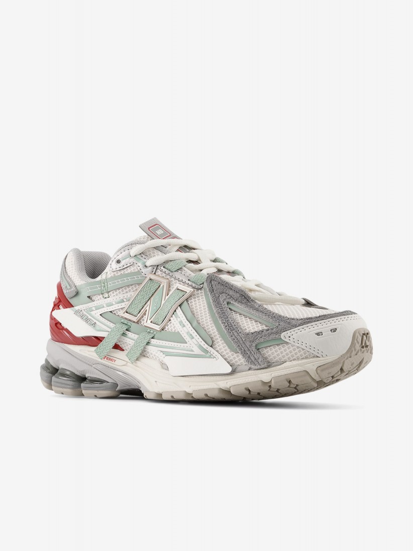 Sapatilhas New Balance U1906A V1 Brancas, Verdes e Vermelhas