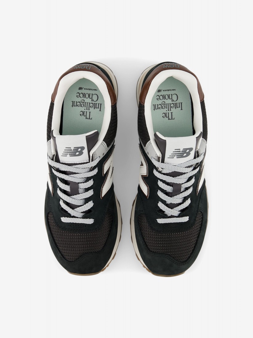 Sapatilhas New Balance U574 V2 Pretas, Castanhas e Cinzentas Sapatilhas New Balance U574 V2 Pretas, Castanhas e Cinzentas