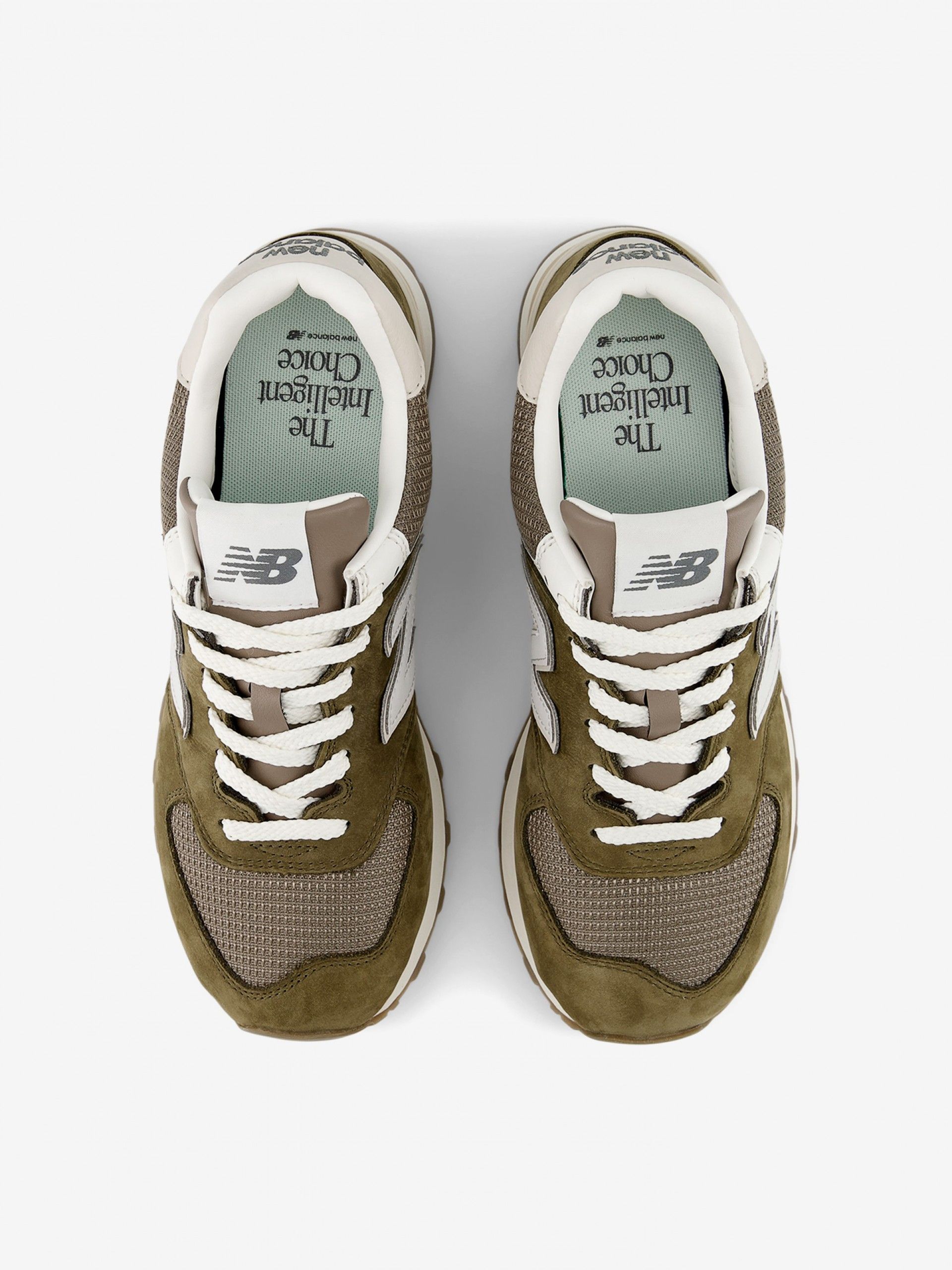 Zapatillas New Balance U574 V2 Verdes y Grises