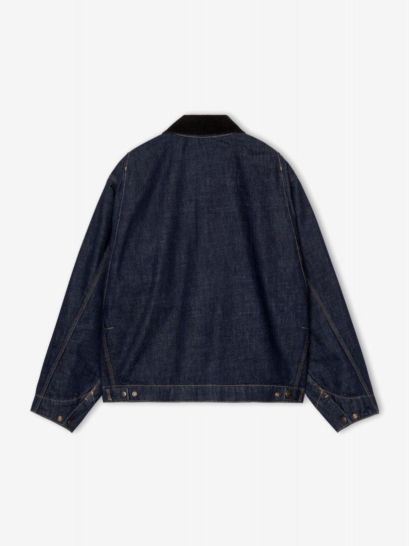 Chaqueta Vaquera Carhartt WIP OG Detroit Azul y Negra Chaqueta Vaquera Carhartt WIP OG Detroit Azul y Negra