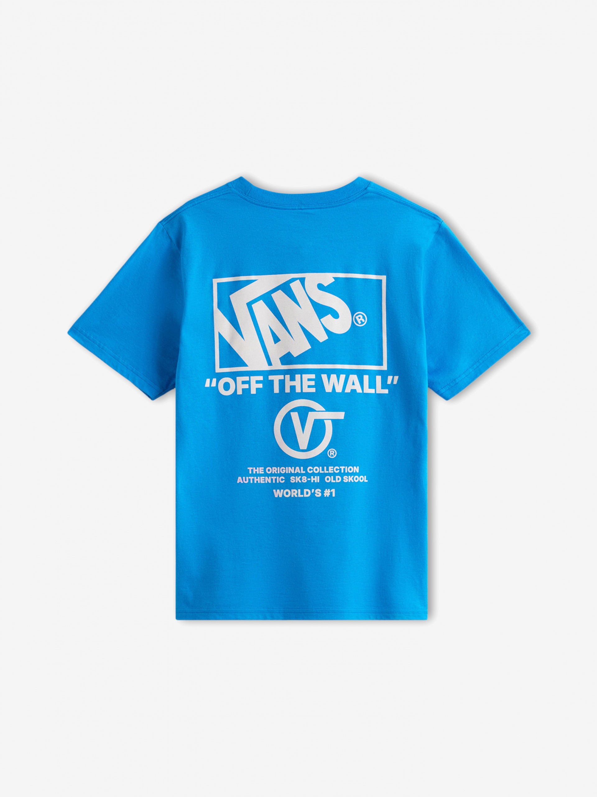 Vans Stacked Hi Kids Blue T-shirt