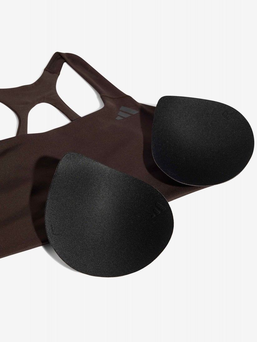 Suti� Desportivo Adidas Optime Suporte M�dio W Castanho