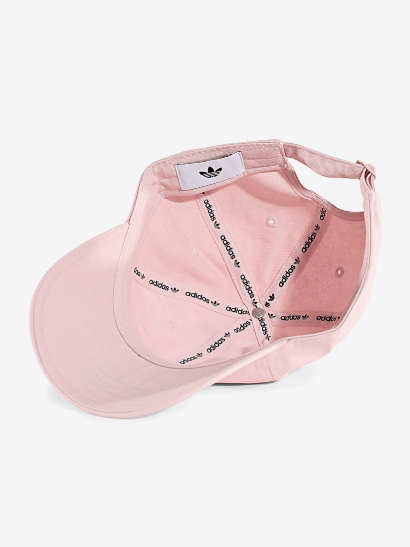 Bon� Adidas Adicolor Classic Trefoil Baseball Rosa e Castanho