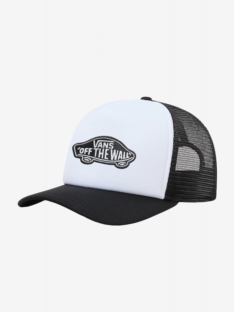 Vans Classic Trucker Black and White Cap