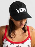 Bon� Vans Drop V Logo Snapback Preto