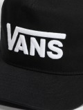 Bon� Vans Drop V Logo Snapback Preto