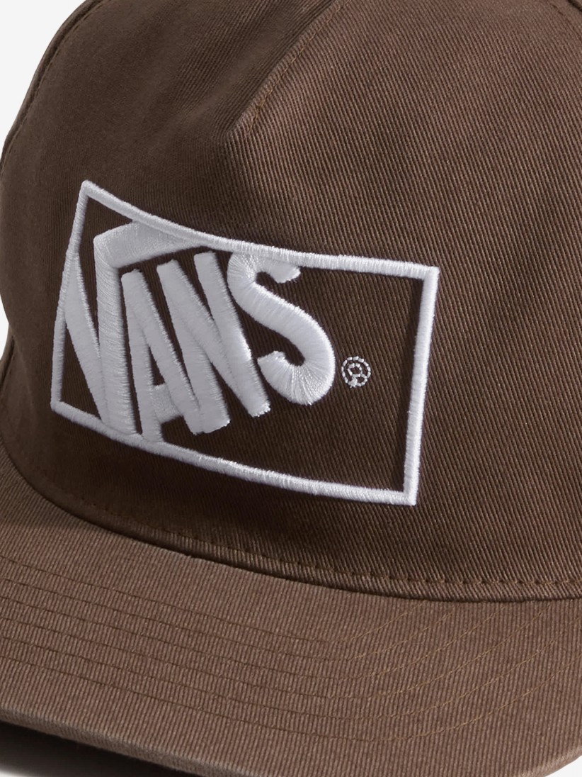 Bon� Vans Formula Snapback Castanho