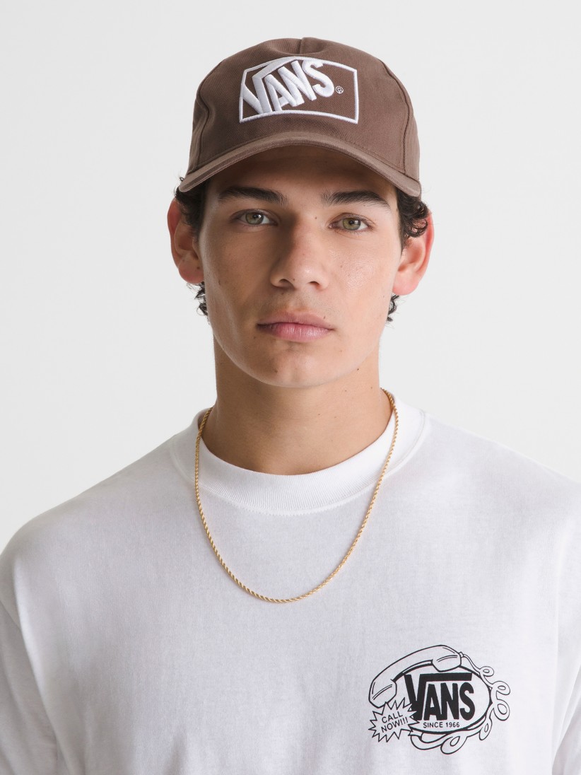 Bon� Vans Formula Snapback Castanho