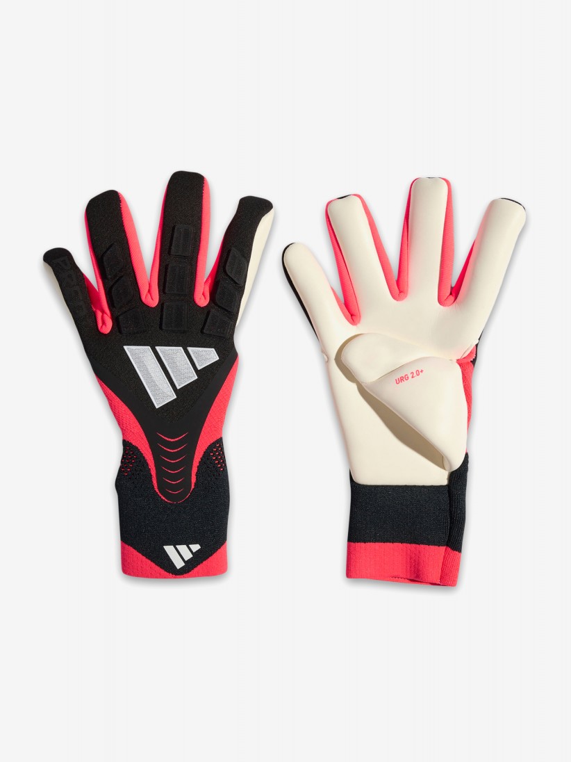 Adidas Predator Pro Black and Pink Goalkeeper Gloves