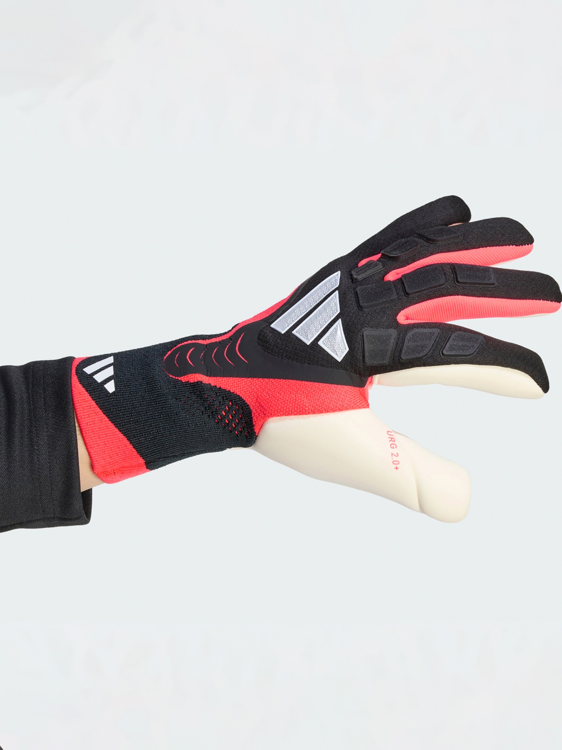 Guantes de Portero Adidas Predator Pro Negros y Rosa