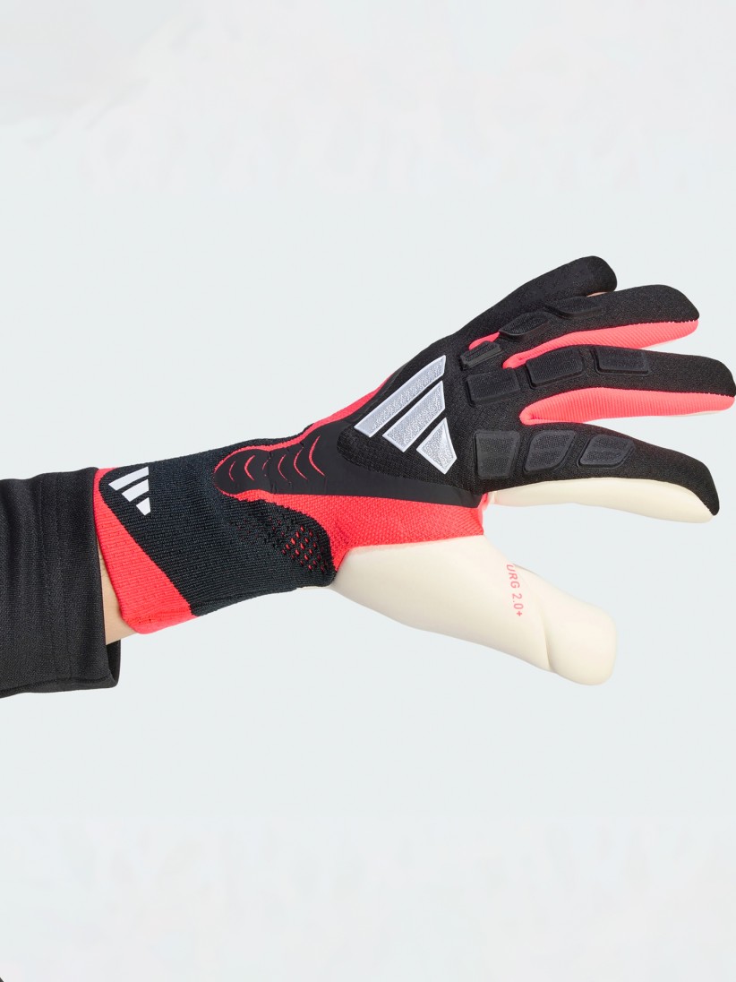Adidas Predator Pro Black and Pink Goalkeeper Gloves