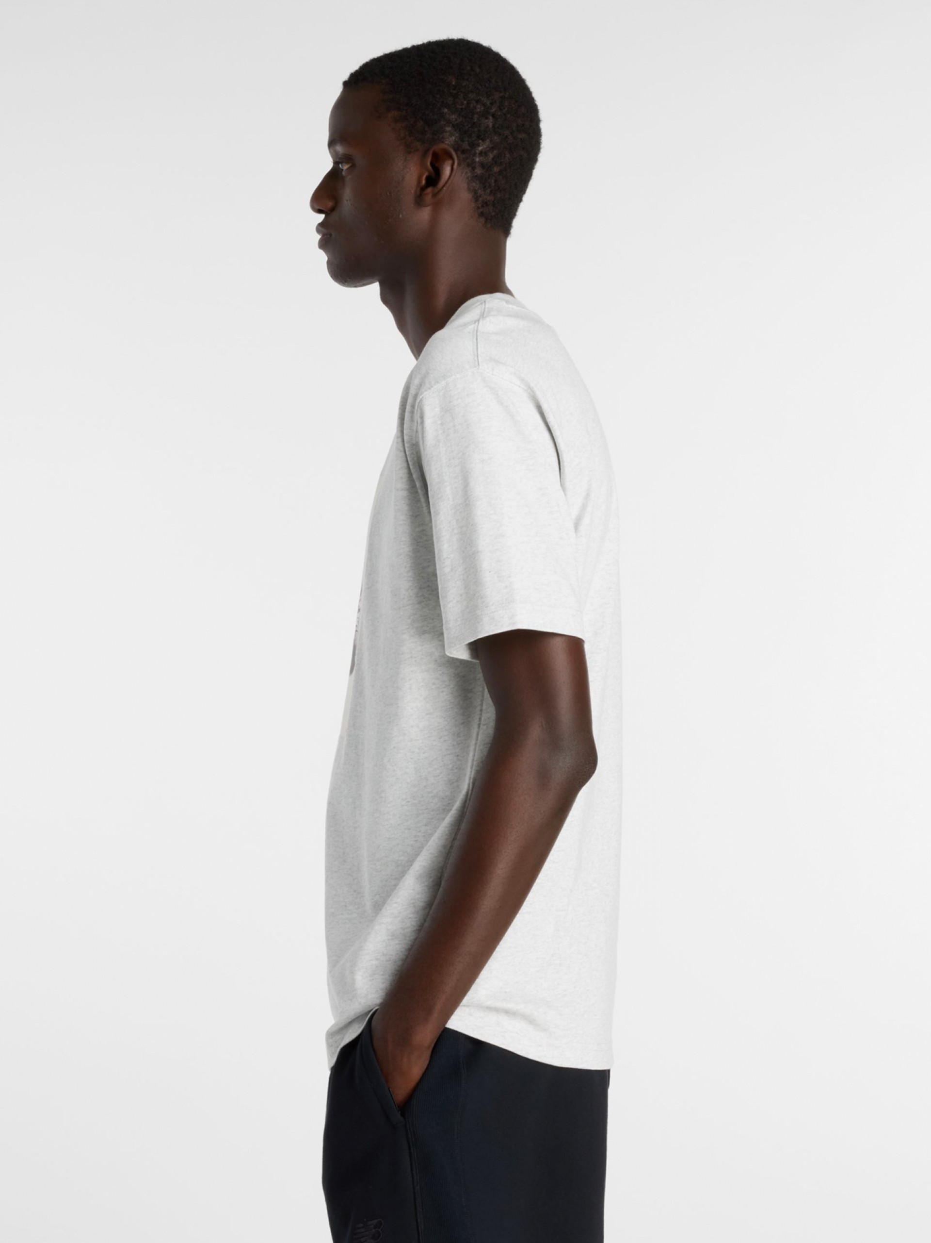T-shirt New Balance 574 Ad Cinzenta