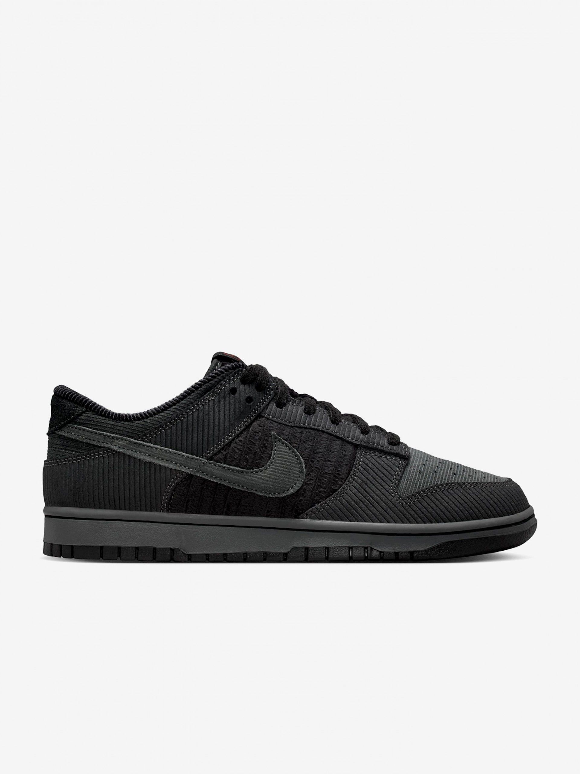 Sapatilhas Nike Dunk Low Retro Premium Pretas Para Homem