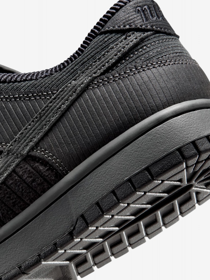 Sapatilhas Nike Dunk Low Retro Premium Pretas Para Homem