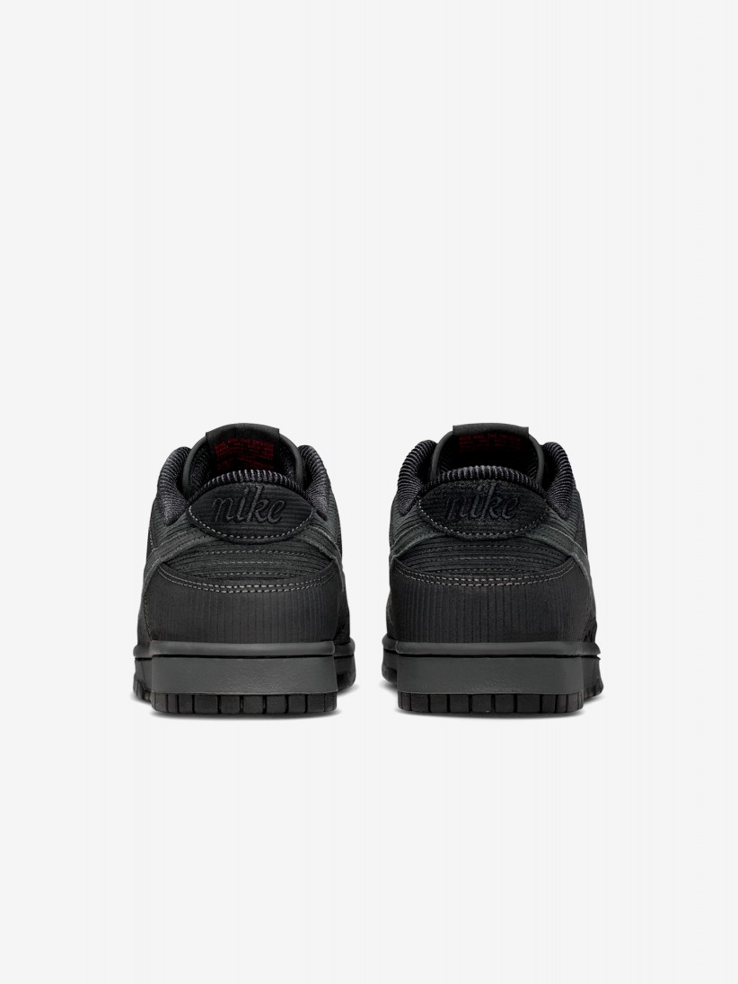 Sapatilhas Nike Dunk Low Retro Premium Pretas Para Homem