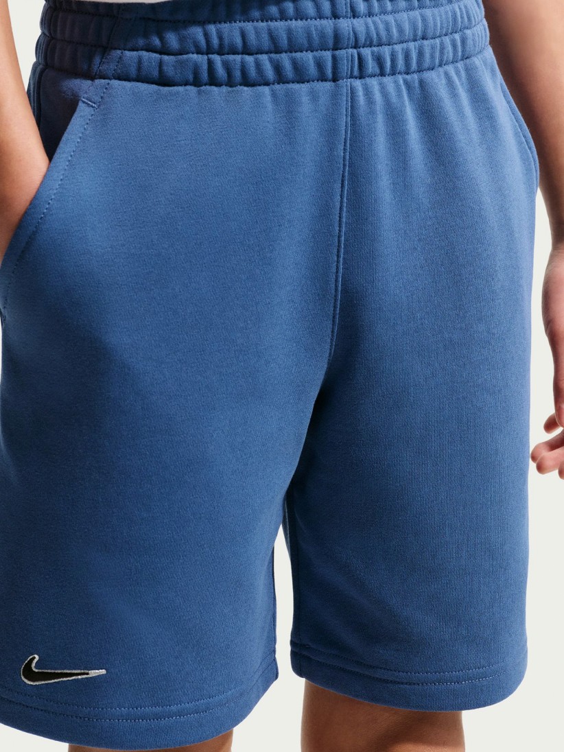 Cal��es de Futebol Nike Kylian Mbapp� Club Fleece J�nior Azuis