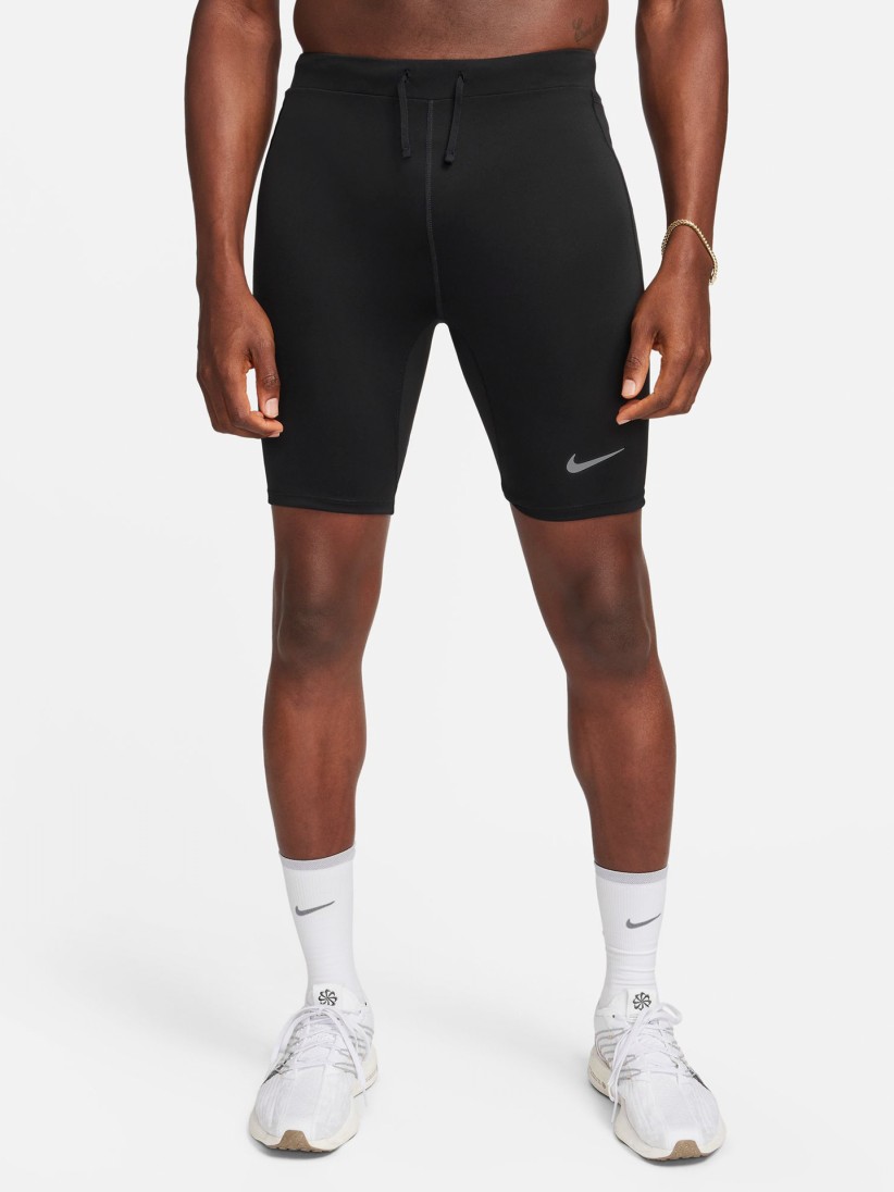 Cal��es de Running Nike Fast Dri-FIT 20.5cm Pretos Para Homem