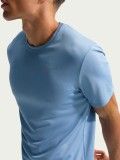 T-shirt de Running Nike Miler Dri-FIT UV Azul Para Homem