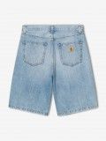 Carhartt WIP Landon Blue Denim Shorts