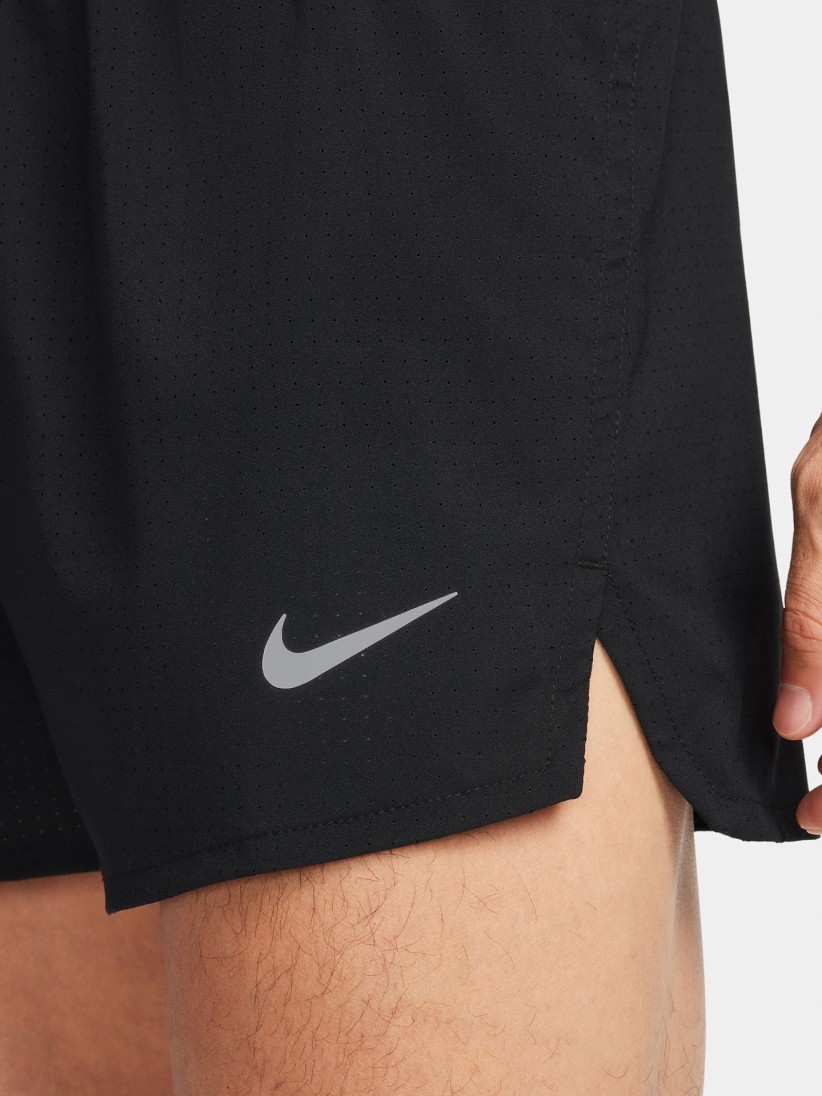 Cal��es de Running Nike Fast Dri-FIT 8cm Pretos Para Homem