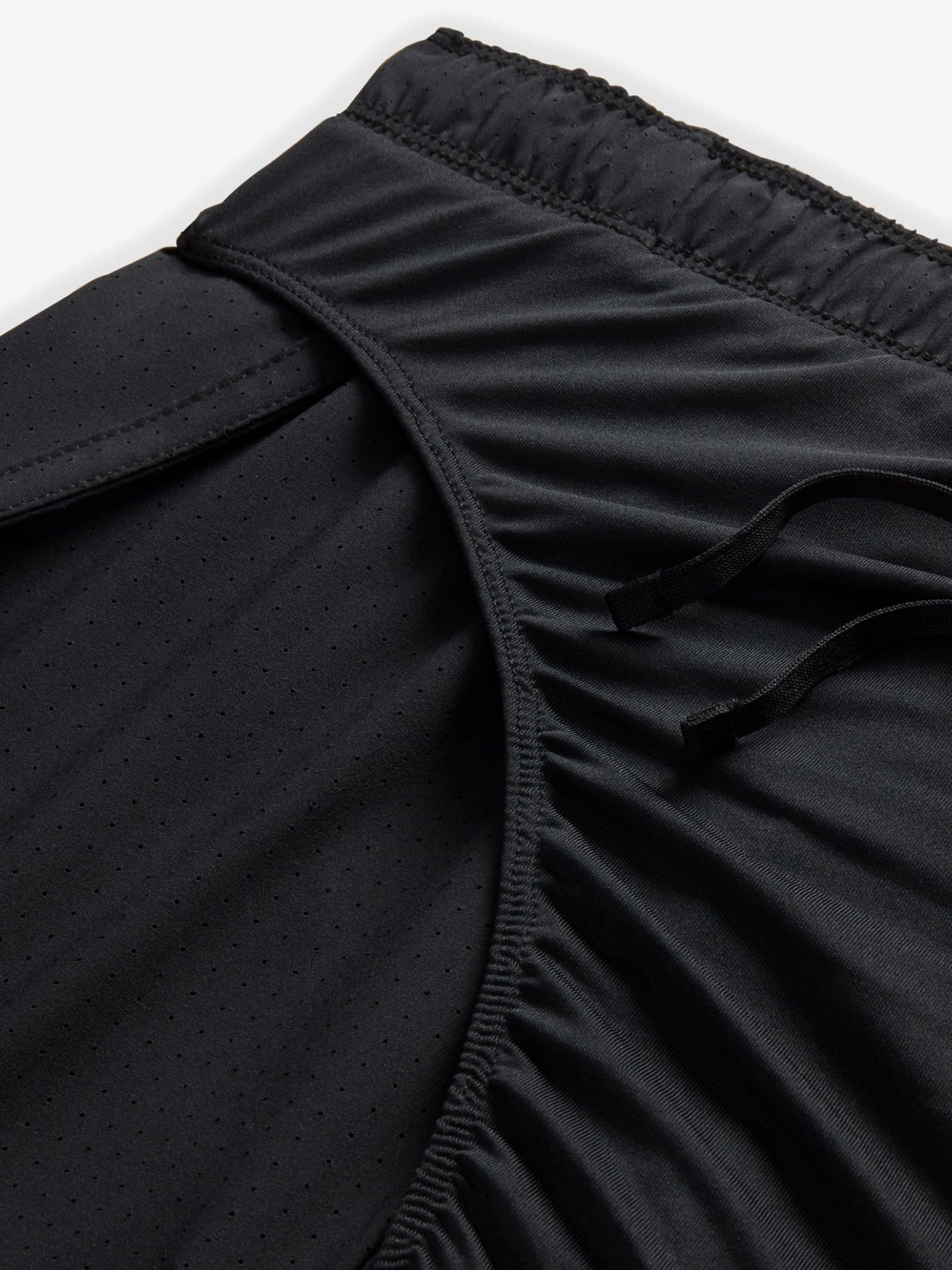 Calções de Running Nike Fast Dri-FIT 8cm Pretos Para Homem