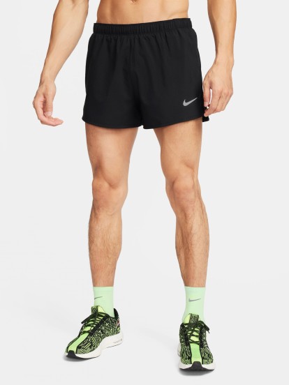 Cal��es de Running Nike Fast Dri-FIT 8cm Pretos Para Homem