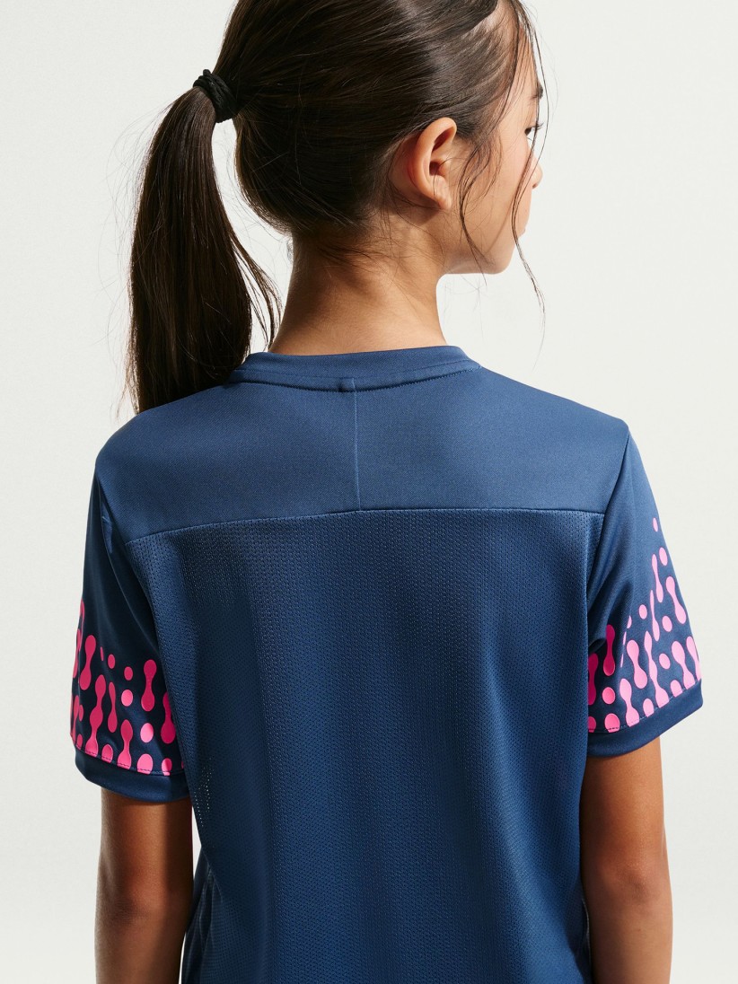 Nike Dri-FIT Kylian Mbapp� Junior Blue Football T-shirt