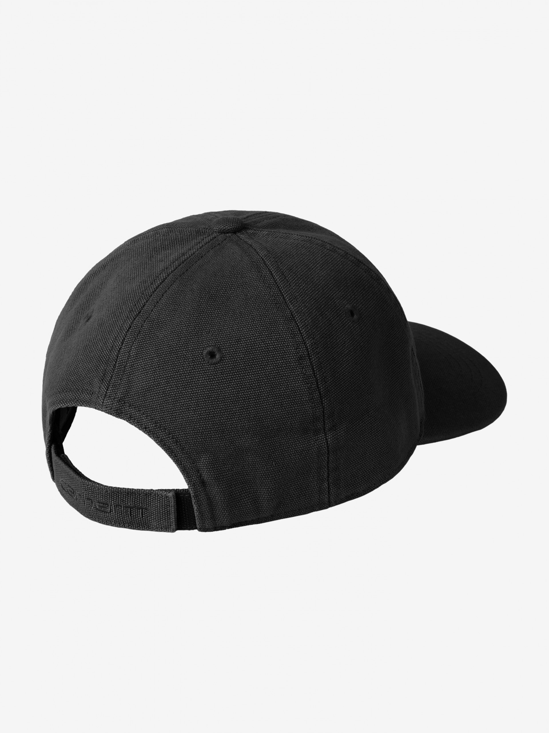 Boné Carhartt WIP Canvas Stone Washed Preto