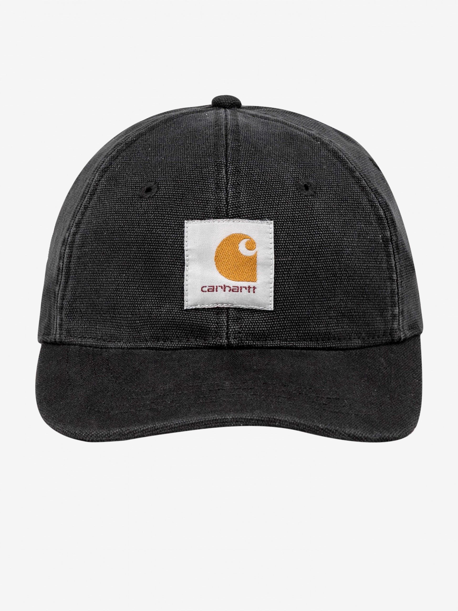 Boné Carhartt WIP Canvas Stone Washed Preto