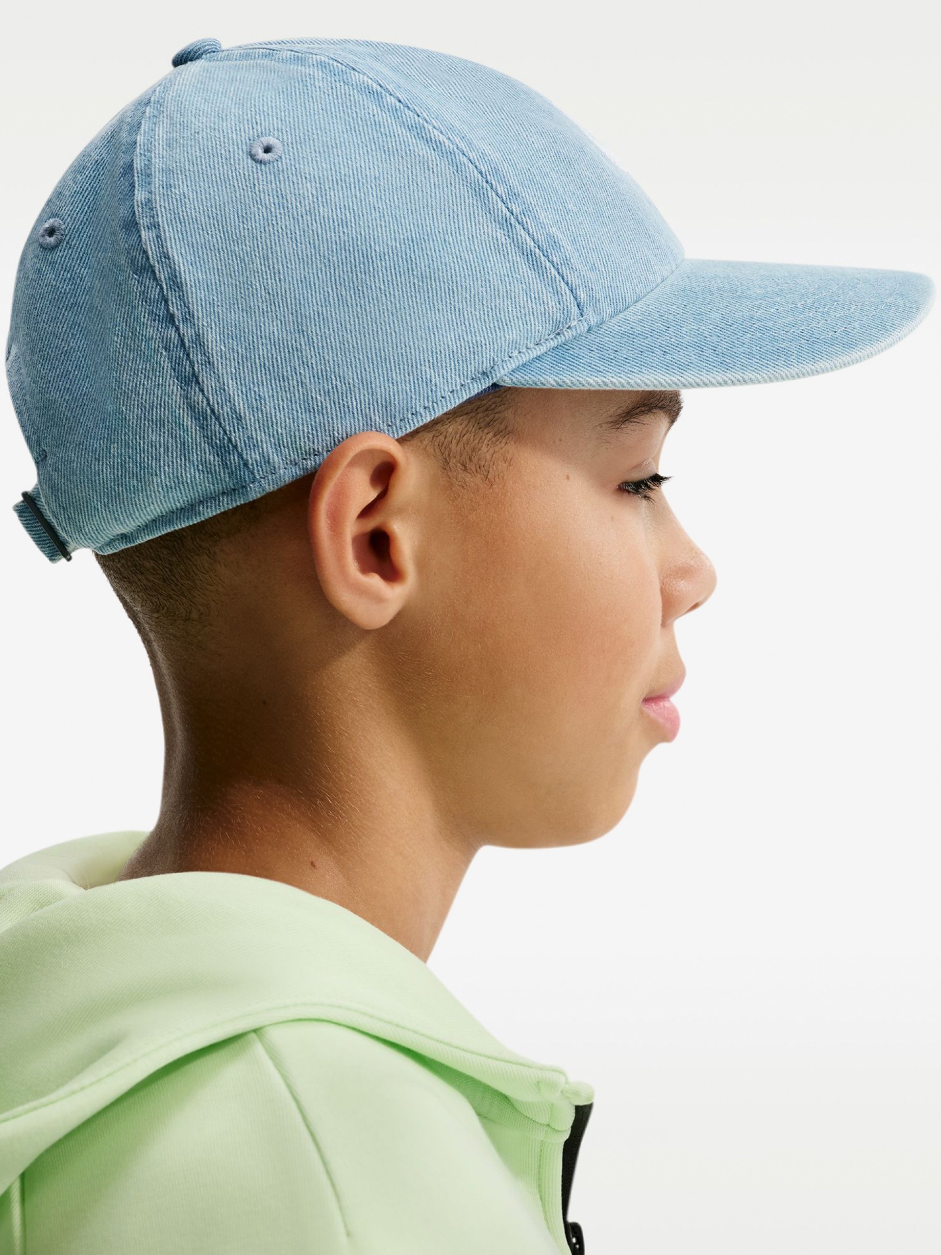 Gorra Vaquera Nike Club Azul Para Niño